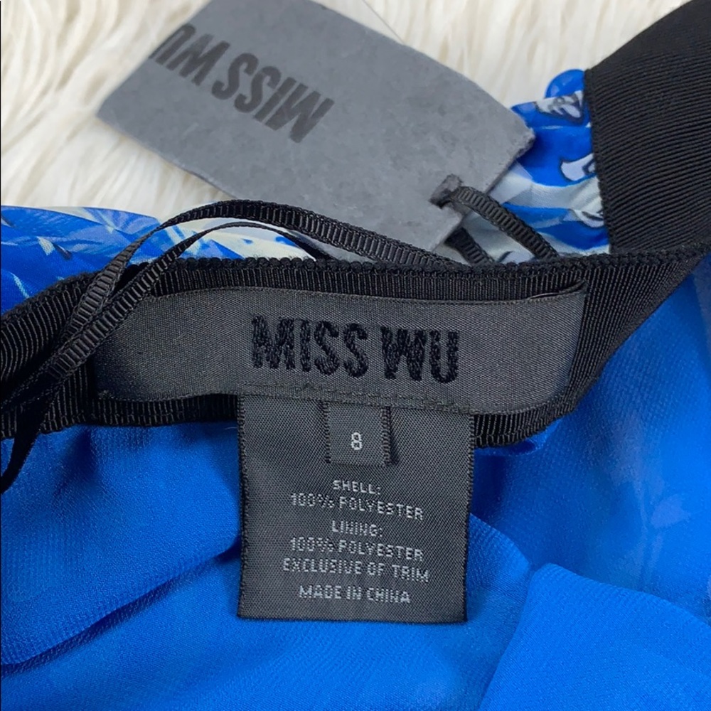 MISS WU by Jason Wu Chiffon pleated Skirt NEW sz 8 - Picture 7 of 8